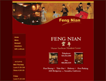 Tablet Screenshot of fengnian.com